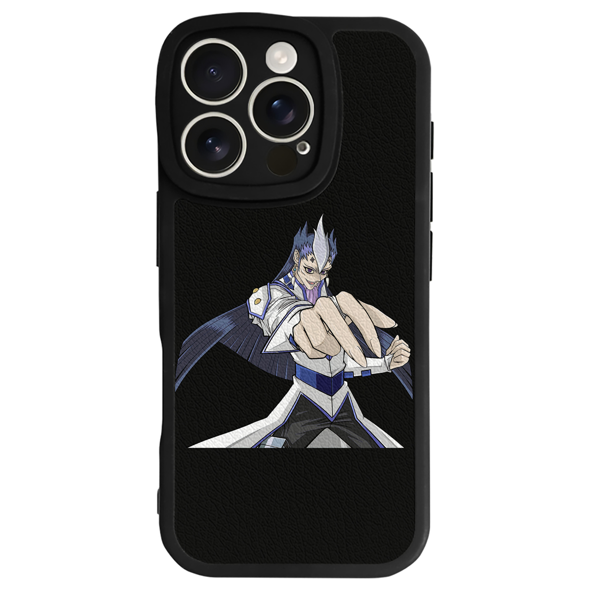 （画像用） 遊☆戯☆王 Yu-Gi-Oh! 【iPhone 16シリーズ対応】シリコンスマホケース（レザー調） 材質：シリコン